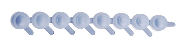 Artikelbild 1 des Artikels 8er Deckel-Strip, farblos, Polyethylen