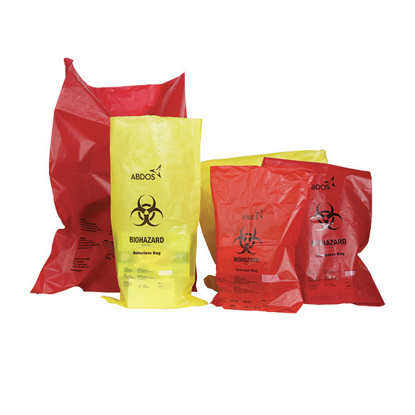 Artikelbild 1 des Artikels Biohazard Einwegbeutel, PP, 45,7 x 56 cm