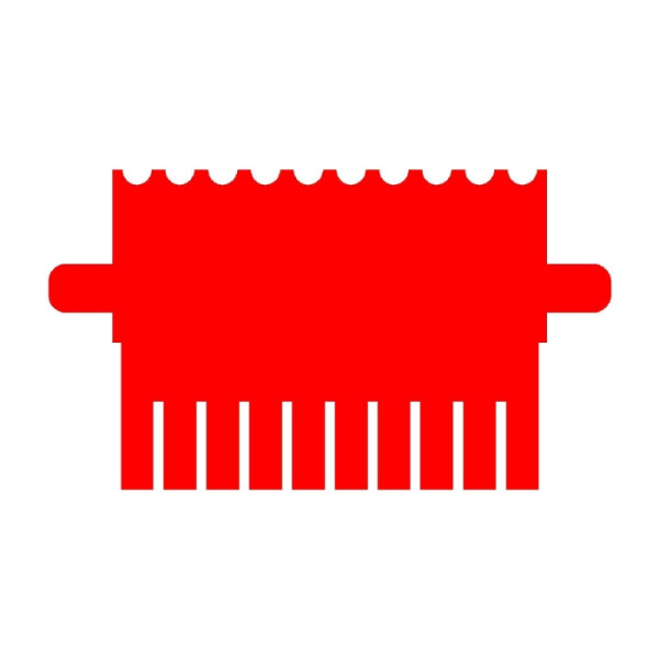 Artikelbild 1 des Artikels EasyPhor PAGE Mini Kamm, 10 Zähne, 1.5 mm Stärke