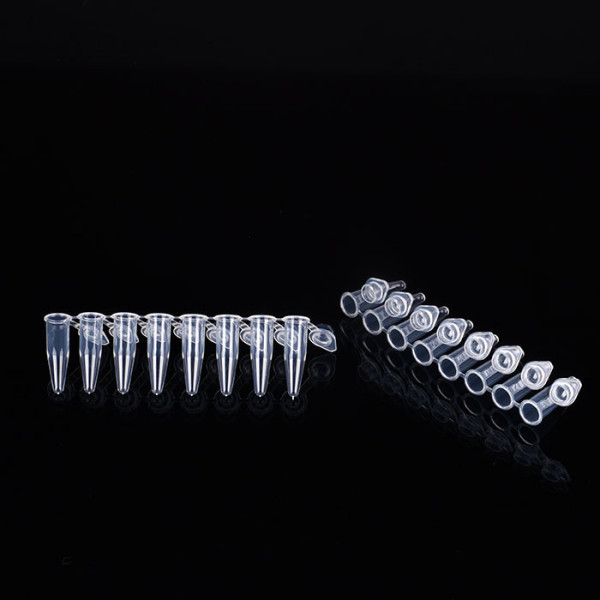 Artikelbild 1 des Artikels PCR SingleCap 8er-SoftStrips 0.2 ml, farblos