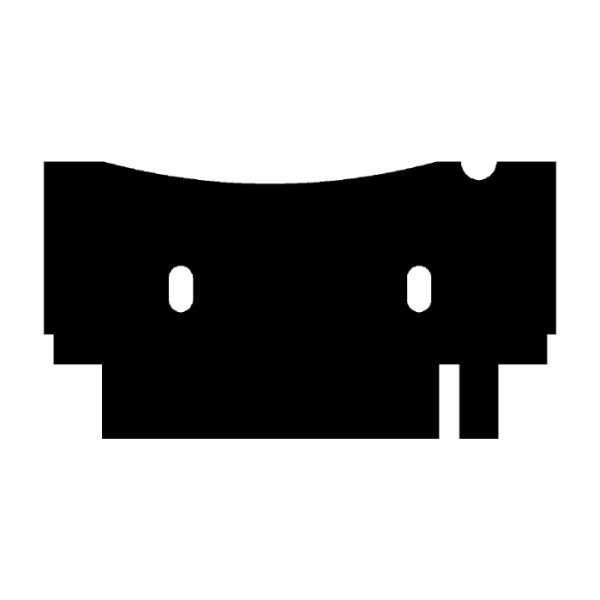 Artikelbild 1 des Artikels EasyPhor Mini Kamm, 1+1 Zähne, 0.75 mm Stärke