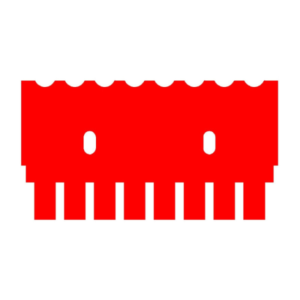 Artikelbild 1 des Artikels EasyPhor Mini Kamm, 8 Zähne, 1.5 mm Stärke