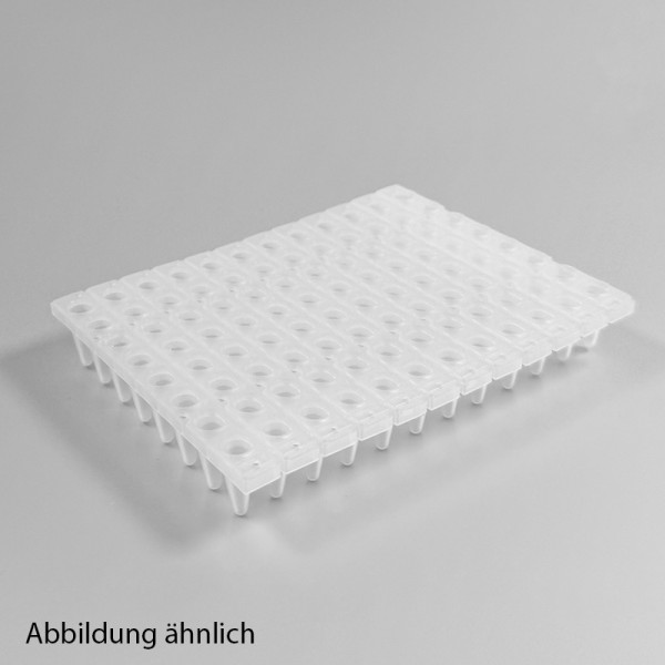 Artikelbild 1 des Artikels 96-Well 0.1 ml 8-TubeStrip Platte, extra robust