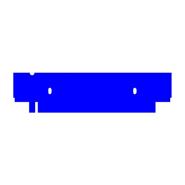 Artikelbild 1 des Artikels EasyPhor Medi Kamm, 1+1 Zähne, 2 mm Stärke