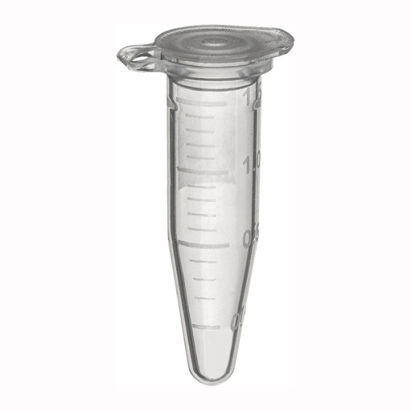 Artikelbild 1 des Artikels 1.5 ml Reaktionsgefäß, farblos, SuperClear, steril