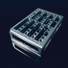 Artikelbild 1 des Artikels Aluminium Sample Rack für 55AP1016-6W IsoPure Mini