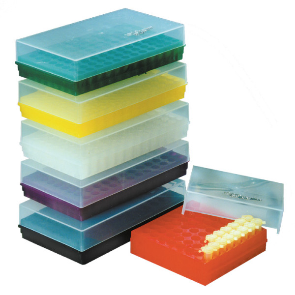 Artikelbild 1 des Artikels Twin Rack 96, mit Deckel, farblos