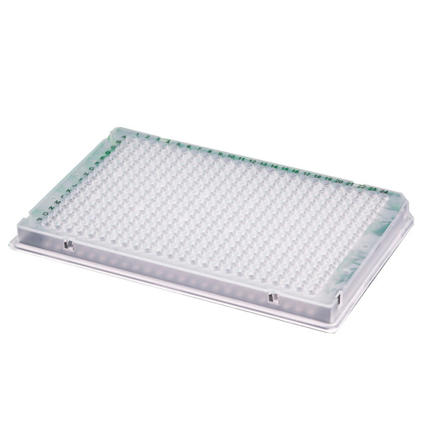 Artikelbild 1 des Artikels 384 Well PCR Platte, farblos, mit Barcode