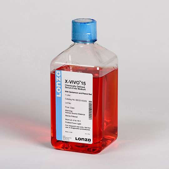 XVIVO 15 (Art. 881026) contains rec transferrin Serumfreie Medien